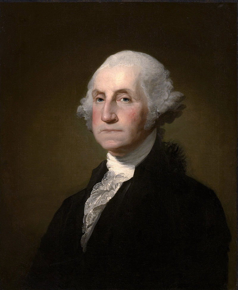 Gilbert Stuart Williamstown Portrait of George Washington / Wikimedia Commons