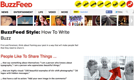 BuzzFeed style guide